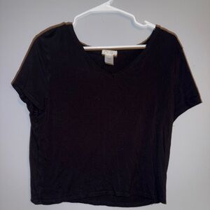 Olivia Rae Classic Black Short Sleeve Tee